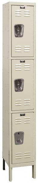 Hallowell - 3 Door, 3 Tier, Premium Wardrobe Lockers - Caliber Tooling