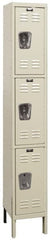 Hallowell - 3 Door, 3 Tier, Galvanite Corrosion Resistant Wardrobe & Box Lockers - Caliber Tooling