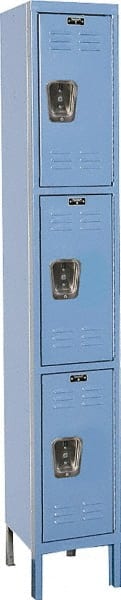 Hallowell - 3 Door, 3 Tier, Premium Wardrobe Lockers - Caliber Tooling