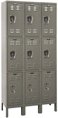 Hallowell - 9 Door, 3 Tier, Premium Wardrobe Lockers - Caliber Tooling