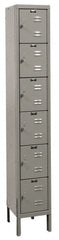 Hallowell - 6 Door, 6 Tier, Premium Box Lockers - Caliber Tooling