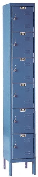 Hallowell - 6 Door, 6 Tier, Premium Box Lockers - Caliber Tooling