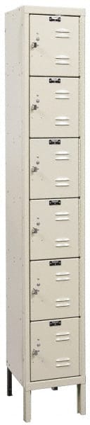 Hallowell - 6 Door, 6 Tier, Premium Box Lockers - Caliber Tooling