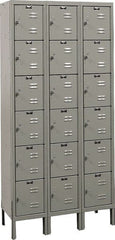 Hallowell - 18 Door, 6 Tier, Premium Box Lockers - Caliber Tooling