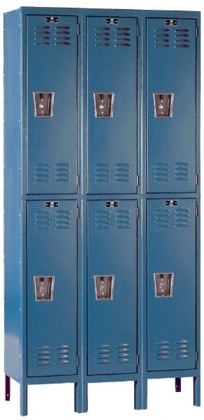 Hallowell - 6 Door, 2 Tier, Premium Wardrobe Lockers - Caliber Tooling