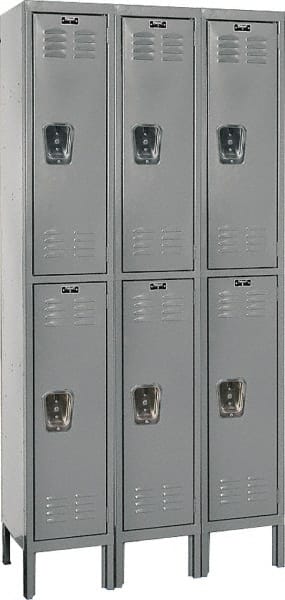 Hallowell - 6 Door, 2 Tier, Premium Wardrobe Lockers - Caliber Tooling