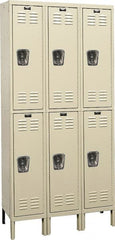 Hallowell - 6 Door, 2 Tier, Premium Wardrobe Lockers - Caliber Tooling