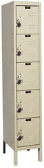 Hallowell - 5 Door, 5 Tier, Ready-Built Wardrobe & Box Lockers - Caliber Tooling