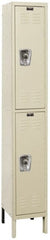 Hallowell - 2 Door, 2 Tier, Ready-Built Wardrobe & Box Lockers - Caliber Tooling