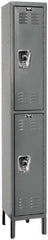 Hallowell - 2 Door, 2 Tier, Ready-Built Wardrobe & Box Lockers - Caliber Tooling