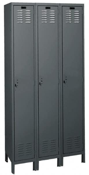 Hallowell - 3 Door, 1 Tier, ValueMax Wardrobe Lockers - Caliber Tooling