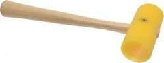 Garland - 3/8 Lb Head Plastic Mallet - 9-3/4" OAL, 10" Long Wood Handle - Caliber Tooling