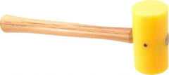 Garland - 1-1/4 Lb Head Plastic Mallet - 14" OAL, 14" Long Wood Handle - Caliber Tooling