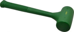 Garland - 36 oz Head 2-1/4" Face Diam Polyurethane Dead Blow Hammer - 12-3/4" OAL, Polyurethane Handle - Caliber Tooling