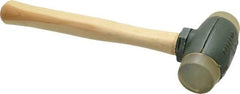 Garland - 2-3/4 Lb Head 1-3/4" Face Urethane Split Head Hammer - Wood Handle - Caliber Tooling