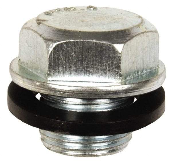 Dorman - Standard Oil Drain Plug with Gasket - M16.4x1.33 Thread, O-Ring Gasket - Caliber Tooling