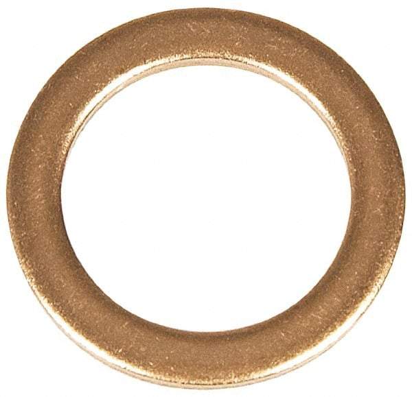 Dorman - 5/8 SO, 11/16 SAE, 11/16" ID x 1-1/16" OD Oil Drain Plug Gasket - 3/32" Thick, Copper - Caliber Tooling