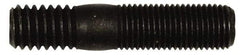 Dorman - 3/8-24 Long Thread, 3/8-16 Short Thread, 1-3/4" OAL Unequal Double Threaded Stud - Steel, Black Oxide Finish, 3/4" Long Thread Length, 1/2" Short Thread Length - Caliber Tooling