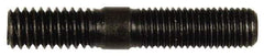 Dorman - 5/16-24 Long Thread, 5/16-18 Short Thread, 1-3/4" OAL Unequal Double Threaded Stud - Steel, Black Oxide Finish, 7/8" Long Thread Length, 9/16" Short Thread Length - Caliber Tooling