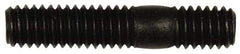 Dorman - 5/16-18 1-1/2" OAL Unequal Double Threaded Stud - Steel, Black Oxide Finish, 7/8" Long Thread Length, 7/16" Short Thread Length - Caliber Tooling