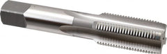 OSG - 1-12 UNF 3B 4 Flute Bright Finish High Speed Steel Straight Flute Standard Hand Tap - Plug, Right Hand Thread, 5-1/8" OAL, 2-1/2" Thread Length, H4 Limit, Oversize - Exact Industrial Supply