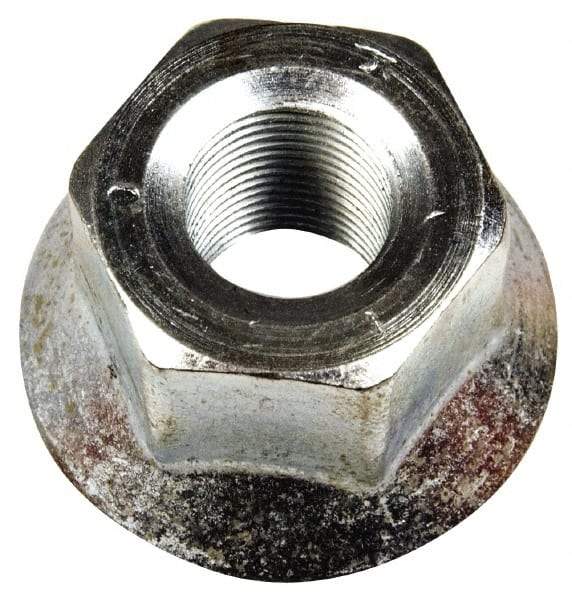 Dorman - 5/8-18 Zinc Finish Flanged Wheel Nut - 1-1/8" Hex, 1-1/16" OAL, 1.62 Diam Flange Seat Angle - Caliber Tooling