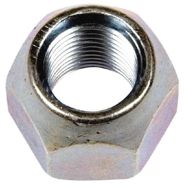 Dorman - M12-1.25 Chrome Finish Open Wheel Nut - 19mm Hex, 16mm OAL, 60° Seat Angle - Caliber Tooling