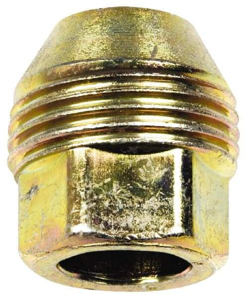 Dorman - M14-1.5 Zinc Finish Open Wheel Nut - 22mm Hex, 28.5mm OAL, 60° Seat Angle - Caliber Tooling