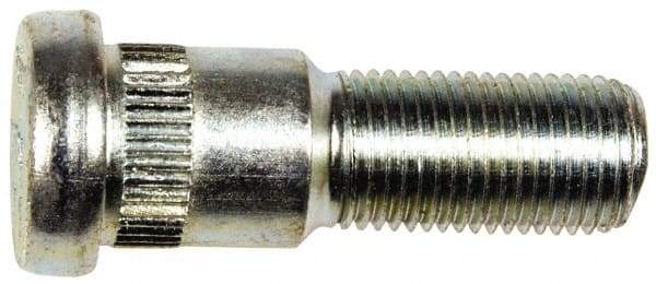 Dorman - 1/2-20 Serrated Bolt Wheel Stud - 5/8" Knurl, 1-11/16" OAL, 5/8" Shoulder Length - Caliber Tooling