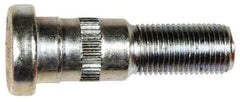 Dorman - 1/2-20 Serrated Bolt Wheel Stud - 5/8" Knurl, 2" OAL, 7/8" Shoulder Length - Caliber Tooling