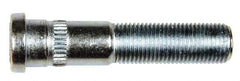 Dorman - 9/16-18L Serrated Bolt Wheel Stud - 0.63" Knurl, 2-25/32" OAL, 1-1/8" Shoulder Length - Caliber Tooling