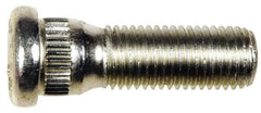 Dorman - M12-1.5 Serrated Bolt Wheel Stud - 14.2mm Knurl, 40mm OAL, 8mm Shoulder Length - Caliber Tooling