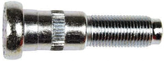 Dorman - 1/2-20 Serrated Bolt Wheel Stud - 5/8" Knurl, 2-1/4" OAL, 15/16" Shoulder Length - Caliber Tooling