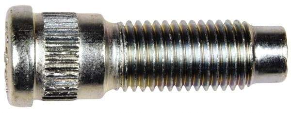 Dorman - M12-1.5 Serrated Bolt Wheel Stud - 14.45mm Knurl, 42mm OAL, 11.5mm Shoulder Length - Caliber Tooling