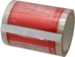 Nifty Products - 333 Piece, 5" Long x 5" Wide, Tape Roll - Packing Slip Enclosed, Clear with Red Border - Caliber Tooling