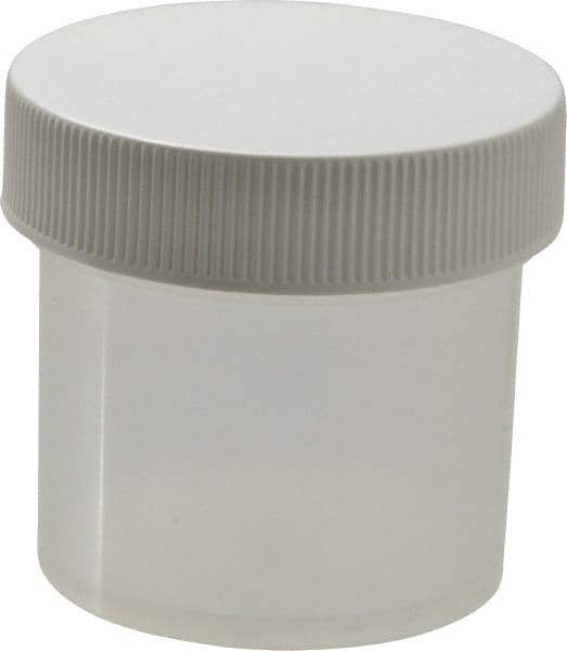 Dynalon Labware - 1 oz Jar - Polypropylene, Translucent, 1.57" High x 1.69" Diam, 1.69" Cap - Caliber Tooling