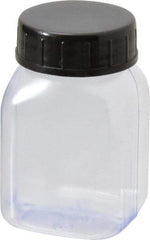 Dynalon Labware - 50 mL Wide-Mouth Bottle - PVC, Clear, 2.36" High x 0.98" Diam, 0.98" Cap - Caliber Tooling