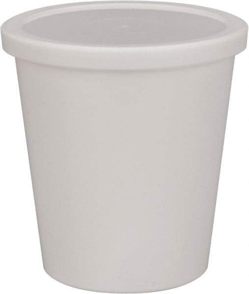 Dynalon Labware - 7.5 oz Disposable Container - PPCO, White, 2-3/4" High x 2-3/4" Diam, 3/4" Cap - Caliber Tooling