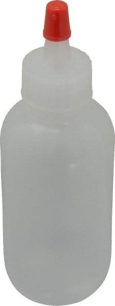 Dynalon Labware - 60 mL Dispensing Bottle - Polyethylene, Translucent, 4-1/4" High x 1-1/2" Diam, 3/4" Cap - Caliber Tooling