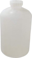 Bel-Art - 2 Gal Wide-Mouth Bottle - Polypropylene, Translucent, 13.1" High x 7.4" Diam, 3/4" Cap - Caliber Tooling