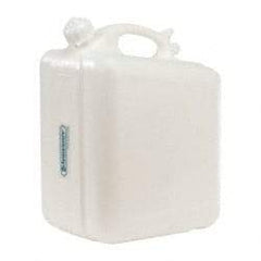 Bel-Art - 5 Gal Carboy - Polyethylene, White, 9.4" High x 11.9" Diam, 1" Cap - Caliber Tooling