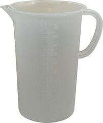 Bel-Art - 2,000 ml Polypropylene Graduated Pitcher - 100 ml Graduation, x 8-1/2" High - Caliber Tooling