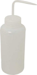 Bel-Art - 32 oz Wide-Mouth Bottle - Polyethylene, Translucent, 53mm Cap - Caliber Tooling