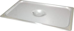 VOLLRATH - 20.8" Long x 12.8" Wide, Rectangular Stainless Steel Lid - Use with Food Pan - Caliber Tooling