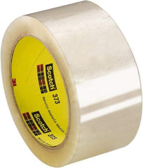 3M - 48mm Wide x 0.06mm Thick x 1,500m Long, 373 Box Sealing & Label Protection Tape - Clear, Use for General Industrial - Caliber Tooling