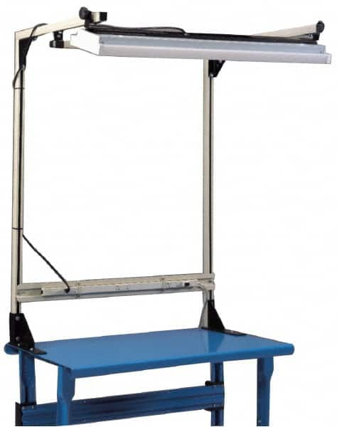 Qualtech - Workbench & Workstation Power Bar - Use with Hubbell 6' Workbenches - Caliber Tooling