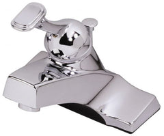 B&K Mueller - Lever Handle, Deck Plate Bathroom Faucet - One Handle, Pop Up Drain, Standard Spout - Caliber Tooling