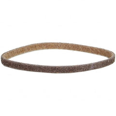 Norton - 1/4" Wide x 18" OAL, Aluminum Oxide Abrasive Belt - Aluminum Oxide, Coarse, Nonwoven, Cloth Backing - Caliber Tooling