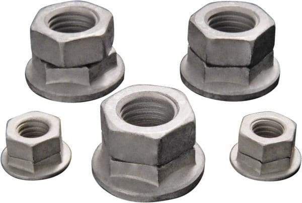 DISC-LOCK - 7/16-20 UNF Grade 8 Steel Free Spinning Hex Lock Nut - Magni 565 Finish - Caliber Tooling