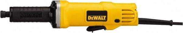 DeWALT - 1/4 Inch Collet, 25,000 RPM, Inline, Electric Die Grinder - 120 Volt, 0.4425 Hp, 4.2 Amp, 6.5 Ft. Long Cord - Caliber Tooling